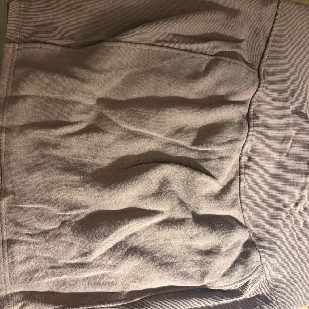 Lululemon Athletica Brown Fleece Skirt